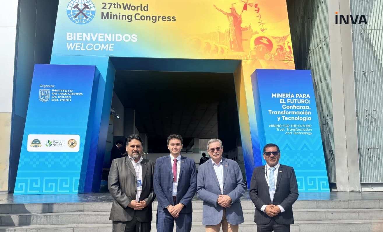 Equipo INVA en el 27th World Mining Congress