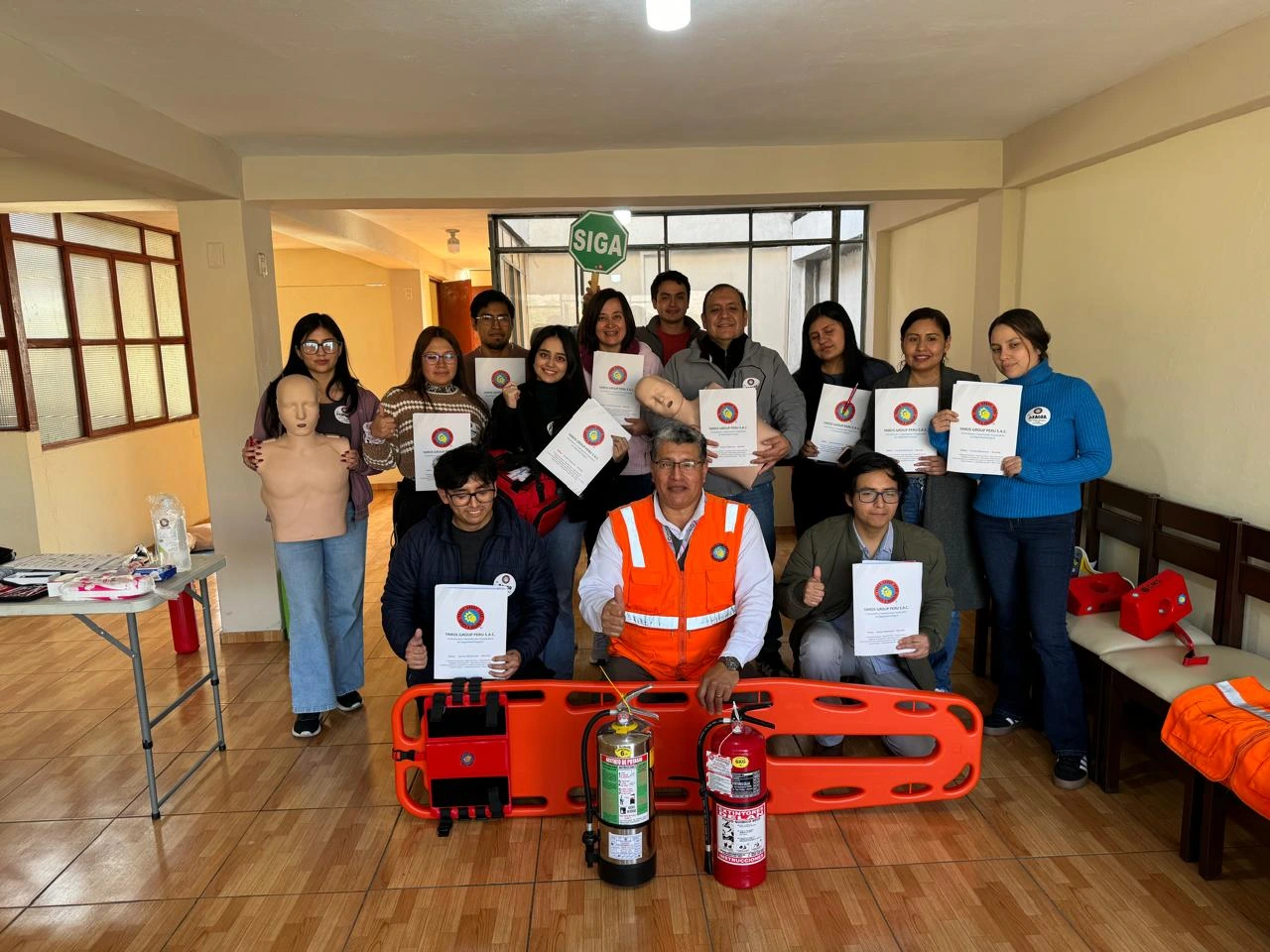 Certificación de primeros auxilios y respuesta a emergencias de INVA Academy